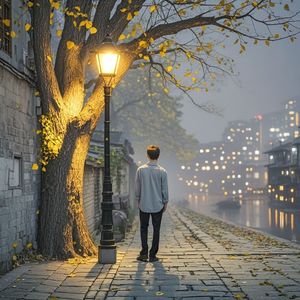 巷口路灯