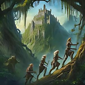 Elves Vs. The Dwarfs On Dwarf Mountain (feat. Colorfied_Durp)