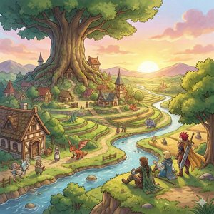 멋진 Jrpg 오케스트라 느낌 나는 음악 (1)