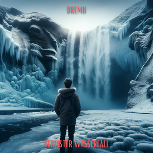 Vereister Wasserfall