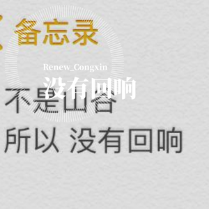 beatz era-没有回响（Renew_Congxin remix）