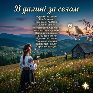 Вдалині за селом - (В гори прийду до тебе)