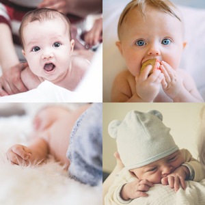 一尘不染休息的宝贝印象数