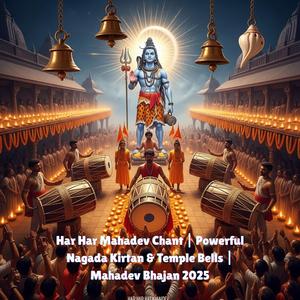 Har Har Mahadev Chant | Powerful Nagada Kirtan & Temple Bells | Mahadev Bhajan 2025