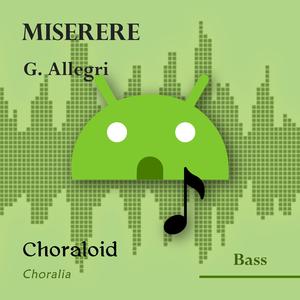 Miserere (Choir II or soloists - Emphasised voice and other voices)