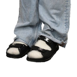 Socken mit Sandalen