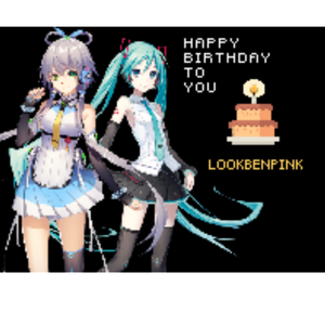 小蓓蕾组合-祝你生日快乐(8-Bit版)（陆本平 / 初音ミク / 洛天依 ）