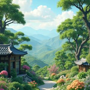 자연과 조화를 이루는 피아노 힐링 음악 – 한국의 정원