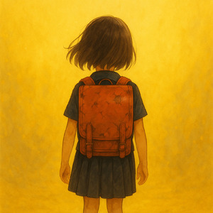 ぼろぼろのランドセル