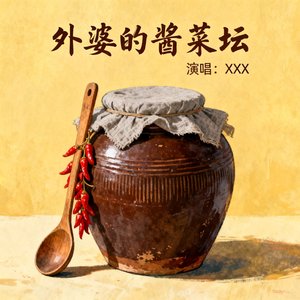外婆的酱菜坛