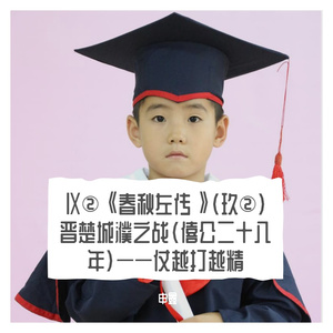 Ⅸ②《春秋左传》（玖②）晋楚城濮之战（僖公二十八年）——仗越打越精