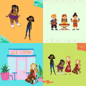 微妙的儿童游戏时间心情