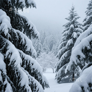 大雪纷飞