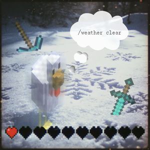 我的世界一直是雪天