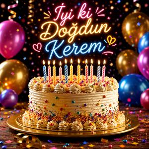 Doğum günün kutlu olsun Kerem