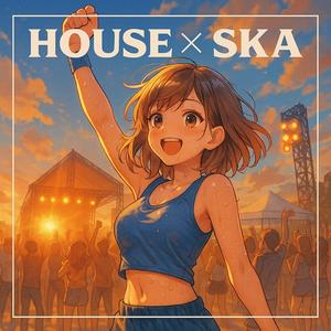 モッシュピットで跳ねるハウススカ