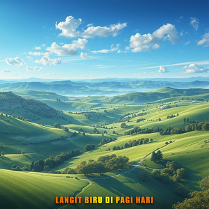 Langit Biru Di Pagi Hari