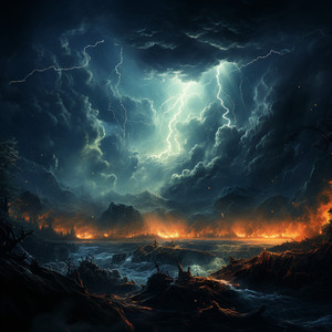 Concentrándose En El Eco De La Tormenta