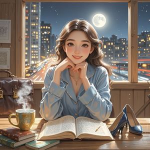 枕边的月光书-老风子