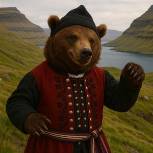 Bjarnaspurtur ( Óbehagiliga óbehárada halanum Mix)