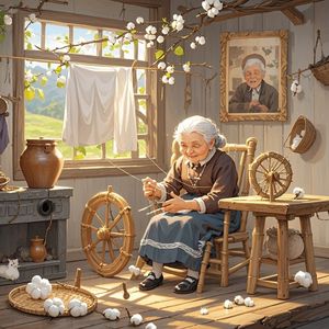 时光里的棉絮-杨宏伟