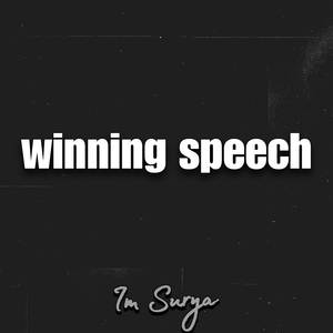 Winning Speech