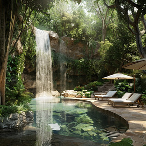 Flujo Enfocado Con Aguas Serenas