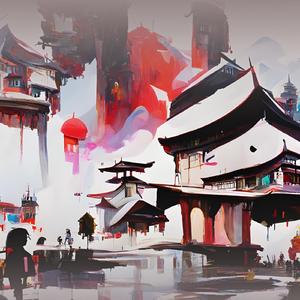 Steady Crimson Childish Touch