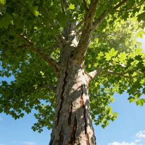 梧桐树下（女声）
