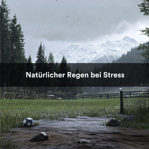 Plätschernder Regen