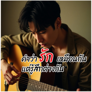 คำว่า รัก เหมือนกัน แต่รู้สึกต่างกัน