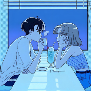 クリームソーダとシャンデリア（奶油苏打和冕形灯）