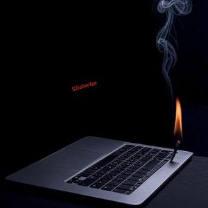 TAPPING THE LAPTOP