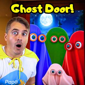 Who's at the Rainbow Ghost Door on Halloween