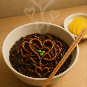 짜장면 주문 17분차, 사랑이 시작됐다.