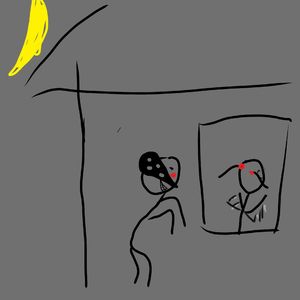 夜探