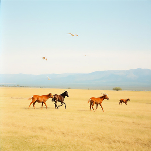 空を飛ぶ小鳥の様に
