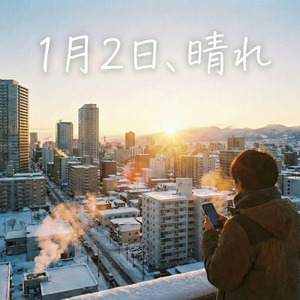 1月2日、晴れ