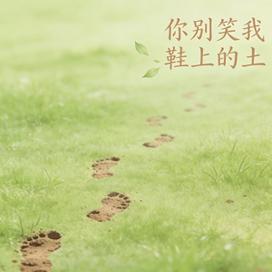 你别笑我鞋上的土