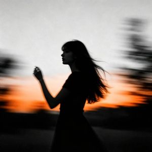 时间倒映出悲伤回忆