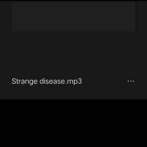 Strange disease（DEMO）