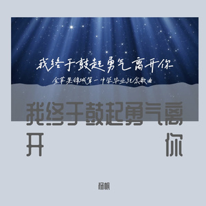 我终于鼓起勇气离开你