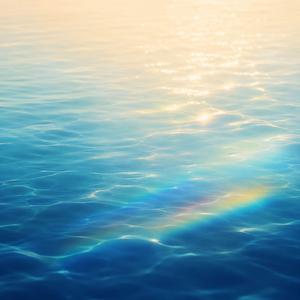 Fading Into Golden Blue