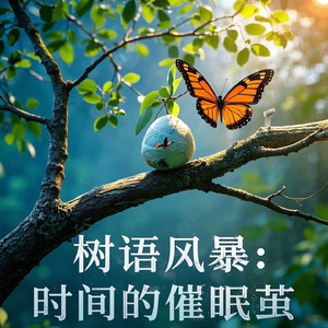 催眠曲暴风雨白噪风吹树木声：崩云、落叶、深邃