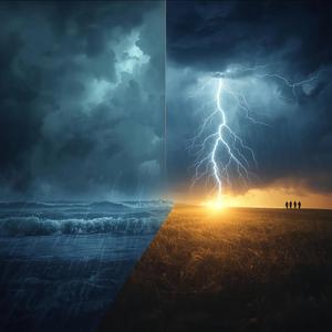 Obwohl es regnet, geh ich raus