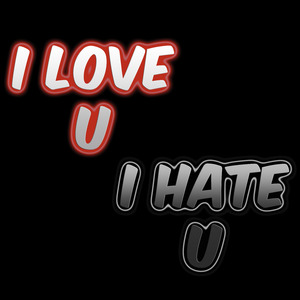 Iloveuihateu