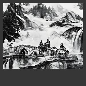 Golden Watermelon Dreamscape