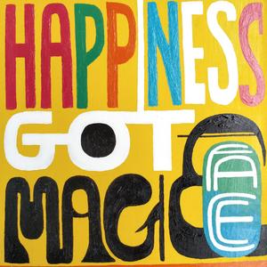 Happiness got a Magic Face