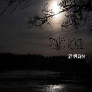 달빛 아래 호수에서