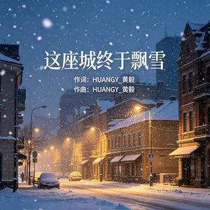 这座城终于飘雪